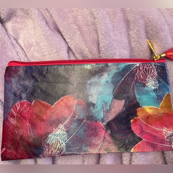 🦋 ~ NWT- Beautiful Jane Davenport Watercolor Pencil Pouch ~ 🦋 - Picture 6 of 7